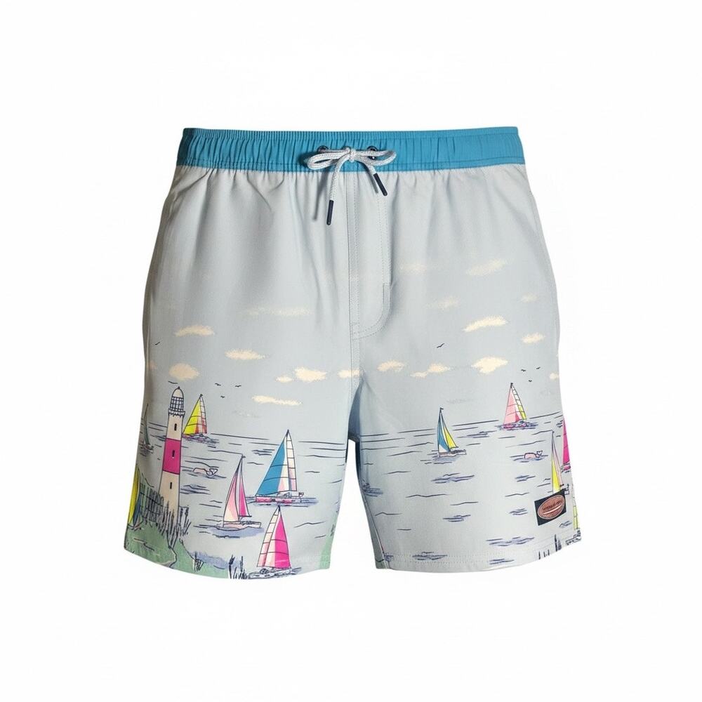 Vineyard Vines Men's Swimsuit Montauk Ice Water Size Small NWT MSRP $98.50